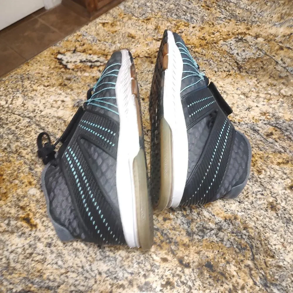 Nike Zoom Toranada Black,Turquoise Grey Athletic Shoes Size 9.5 Model 835657-003